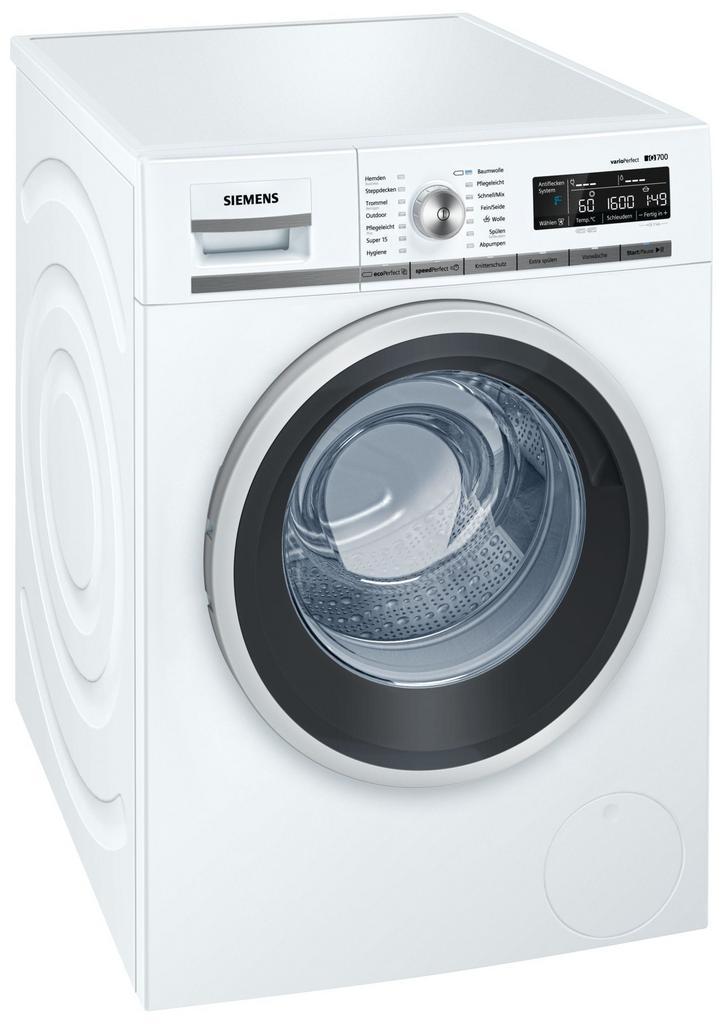 Siemens iQ700 WM16W540 wasmachine EWO622389, Witgoed en Apparatuur, Wasmachines, Gebruikt, Voorlader, 95 cm of meer, Ophalen of Verzenden