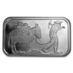 1 Troy Ounce - Zilver .999 - 1 oz Vintage Prospector 999
