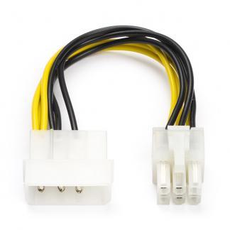 Molex naar PCI Express kabel | Nedis | 0.15 meter, Computers en Software, Pc- en Netwerkkabels, Nieuw, Verzenden