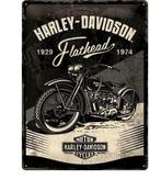 Harley-davidson reclamebord Flathead, Verzenden, Nieuw