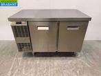 RVS Electrolux Koelwerkbank 2 deuren 124 cm 230V Horeca, Ophalen of Verzenden, Gebruikt
