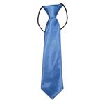 Fako Fashion - Kinderstropdas - Effen - Elastiek - Kobalt, Verzenden, Nieuw