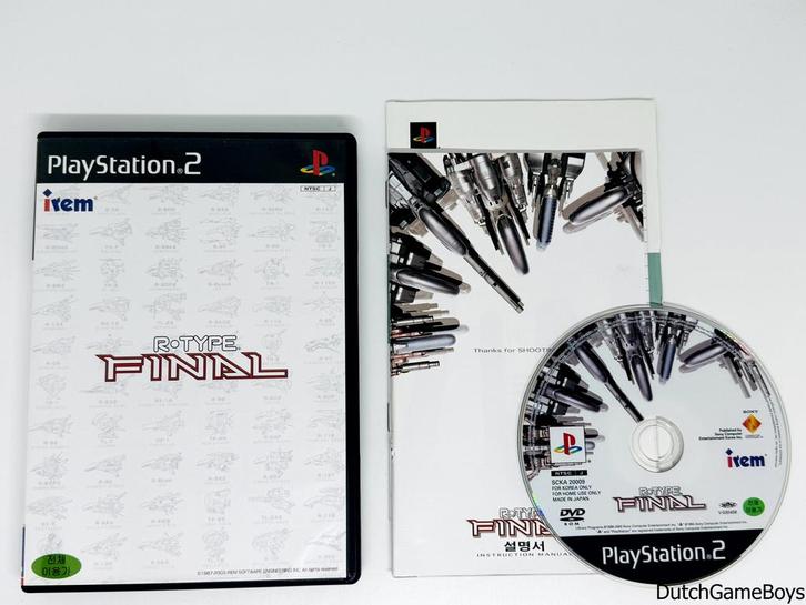 Playstation 2 / PS2 - R-Type Final - Japan, Spelcomputers en Games, Games | Sony PlayStation 2, Gebruikt, Verzenden