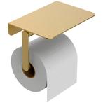 Wiesbaden Alonzo Toiletrolhouder met Planchet - Geborsteld, Huis en Inrichting, Ophalen of Verzenden, Nieuw