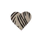 onderzetter koehuid hart zebra 14cm*, Verzenden, Nieuw