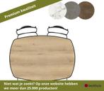 XOOON Masura eetkamertafel ovaal HPL/metaal - Eiken, Ophalen of Verzenden, Nieuw