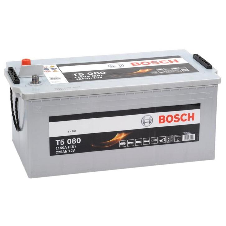 Bosch Startaccu 12 volt 225 ah T5 080 Silver truckline, Watersport en Boten, Accessoires en Onderhoud, Nieuw, Ophalen of Verzenden