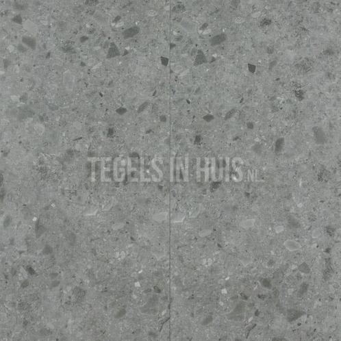 Vloer- en wandtegel g-stone terrazzo grijs 60x120 r10, Doe-het-zelf en Verbouw, Tegels, Wandtegels, Nieuw, 10 m² of meer, Keramiek