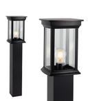 Buitenlamp Staand Zwart Carlton Terras Tuinverlichting, Verzenden, Nieuw