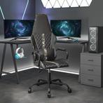 vidaXL Gamestoel kunstleer zwart en camouflage, Verzenden, Nieuw