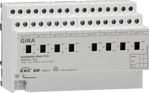 Gira KNX-schakelactuator-bussysteem DIN-rail - 100600, Doe-het-zelf en Verbouw, Elektra en Kabels, Overige typen, Nieuw, Verzenden