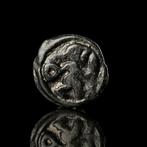 Keltisch Keltisch muntstuk van de Remi-stam met een strijder