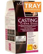 L'OREAL CASTING CREME GLOSS 323 PURE CHOCOLADE HAARVERF TR.., Verzenden, Nieuw