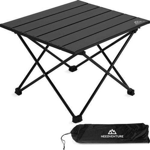 NEEDVENTURE® Campingtafel Inklapbaar - Vouwtafel - 3 maten, Caravans en Kamperen, Kampeermeubelen, Campingtafel, Nieuw, Ophalen of Verzenden