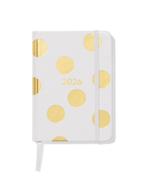 HEMA Agenda 2026 A6 PU stippen goud, Verzenden, Nieuw