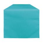 Tafelloper Turquoise 30x132cm Treb SP, Nieuw, Tafelkleed of Tafelzeil, Verzenden, Overige kleuren