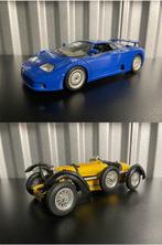 Bburago 1:18 - Modelauto  (2) - Bugatti, Hobby en Vrije tijd, Modelauto's | 1:5 tot 1:12, Nieuw