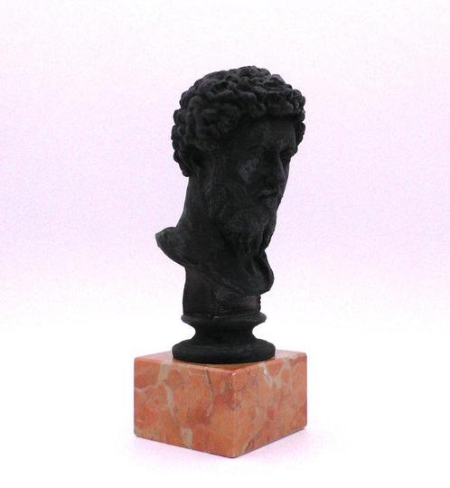 Buste, Keizer Marcus Aurelius Buste met Brons Finish op, Antiek en Kunst, Curiosa en Brocante