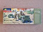 Monogram PM21 Military Jeep 1:32 (1957), Hobby en Vrije tijd, Verzenden, Nieuw, Monogram
