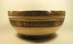 Kom - Aardewerk - Grote satsuma schaal, Antiek en Kunst