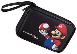 Nintendo 2DS XL / 3DS XL Mario Case Zwart (3DS Accessoires), Spelcomputers en Games, Spelcomputers | Nintendo 2DS en 3DS, Zo goed als nieuw