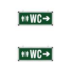 LED Noodverlichting 2 Pack - Rabonta WC - Hangend - 3W, Ophalen of Verzenden, Nieuw