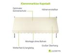 Juskys Zonneluifel - 400 x 120 cm - Waterafstotend en, Verzenden, Nieuw