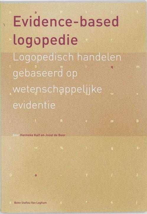 Evidence based logopedie 9789031339846, Boeken, Schoolboeken, Zo goed als nieuw, Verzenden