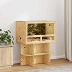 vidaXL Terrarium Bruin 80 x 50 x 100 cm OSB, Dieren en Toebehoren, Verzenden, Nieuw