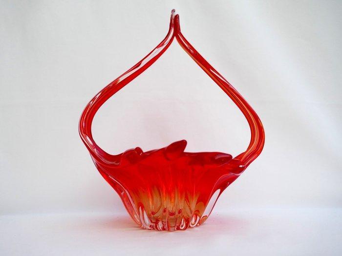 Verreries de Fauquez - Schaal - Kristal - Vintage design, Antiek en Kunst, Kunst | Designobjecten