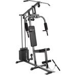 Krachtstation home gym - zwart, Sport en Fitness, Fitnessmaterialen, Verzenden, Nieuw