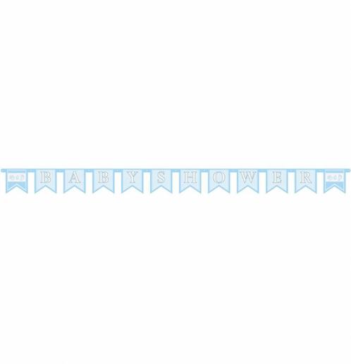 Geboorteslinger Jongen Babyshower 6m, Hobby en Vrije tijd, Feestartikelen, Nieuw, Verzenden