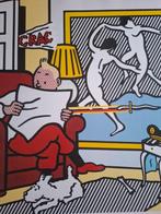 Roy Lichtenstein (1923-1997) - Tintin Reading (after) Roy, Nieuw