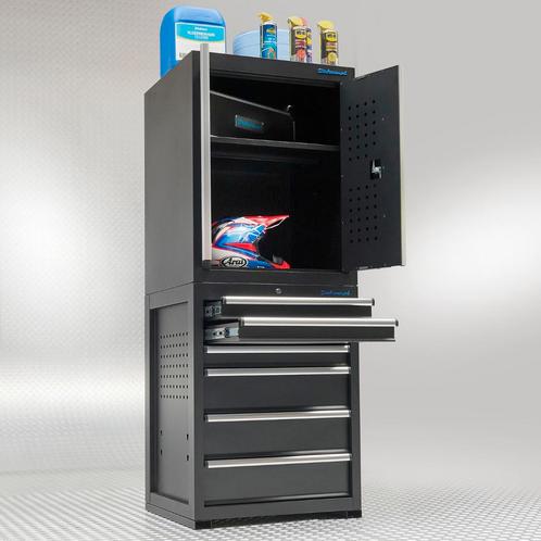 Datona Werkplaatskasten set PRO - zwart - Datona - Matzwart, Doe-het-zelf en Verbouw, Werkbanken, Nieuw, Ophalen of Verzenden