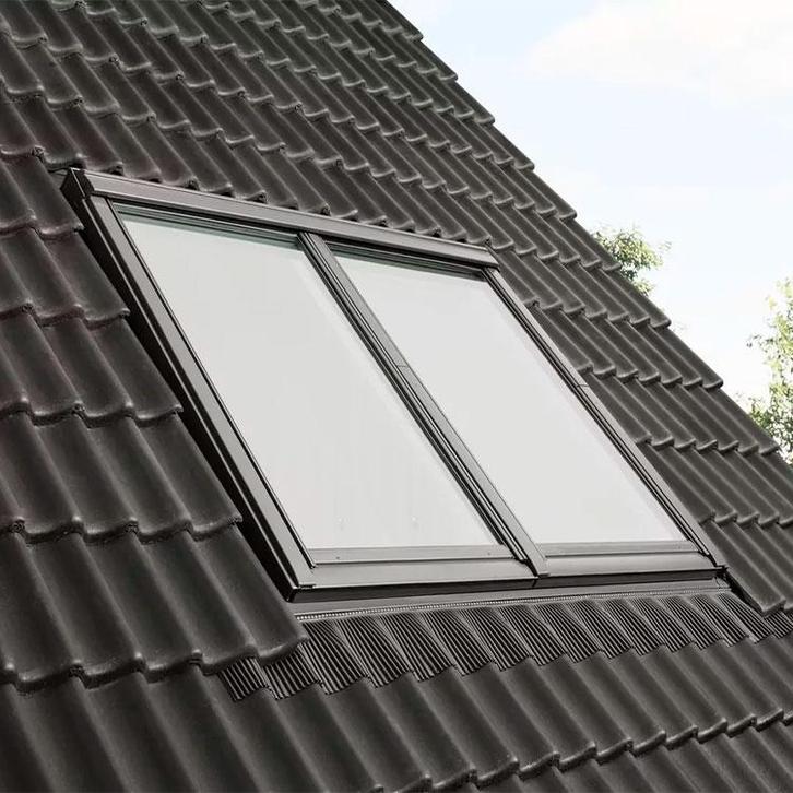 Velux 2-in-1 symmetrisch dakraam GGLS FFK08 2070 (127x140), Doe-het-zelf en Verbouw, Glas en Ramen, Dakraam, Nieuw, Dubbelglas