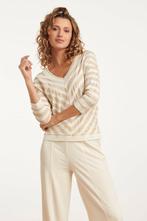 -50% Smashed Lemon  Smashed Lemon 25180 off white top met ch, Kleding | Dames, Verzenden, Nieuw
