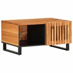 vidaXL Salontafel 80x51x40 cm massief acaciahout, Huis en Inrichting, Tafels | Salontafels, Verzenden, Nieuw, Overige houtsoorten