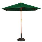 Parasol rond groen 3 meter | 2,52(h) x 3(Ø)m Bolero, Verzenden, Nieuw in verpakking