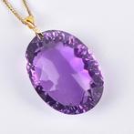 Zonder minimumprijs - Ketting met hanger - 18 karaat Geel