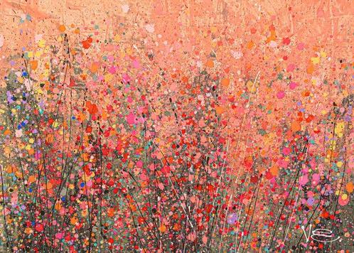 Violeta Endo - Chasing Beauty. XXL, Antiek en Kunst, Kunst | Schilderijen | Modern