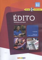 Edito niveau B2 cahier 2015  CD 9782278080984, Verzenden, Zo goed als nieuw