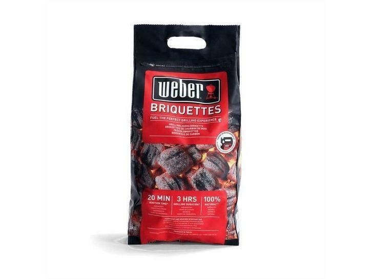 Weber briketten 4 kilo 17590, Tuin en Terras, Barbecue-accessoires, Nieuw