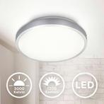 B.K.Licht LED Plafondlamp Aluminium/Wit Ø29cm 12W 1200lm..., Ophalen of Verzenden, Nieuw