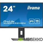 Iiyama ProLite XUB2492HSN-B5 24  Full HD USB-C IPS Monitor, Computers en Software, Monitoren, Nieuw, Iiyama, Verzenden