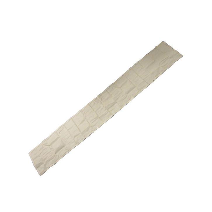 Nesling Balkondoek 80 x 500 cm - gebroken wit, Tuin en Terras, Partytenten, Verzenden