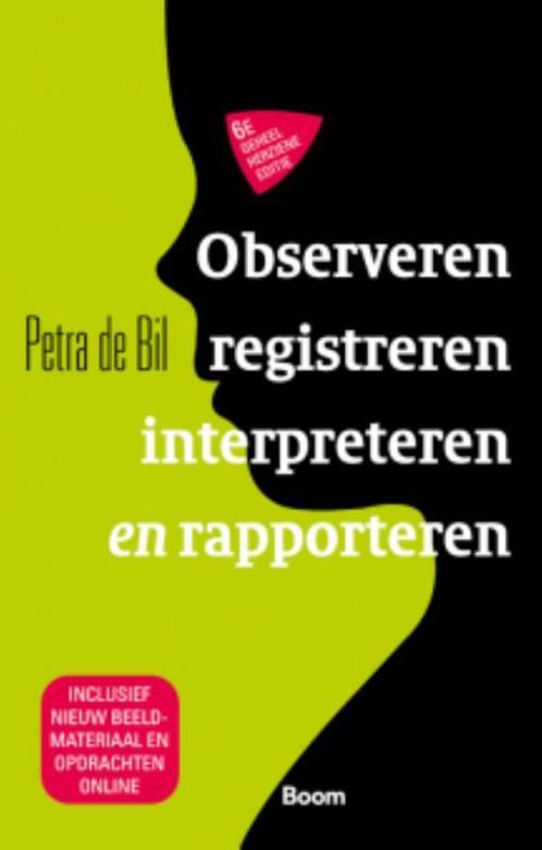 Observeren, registreren, rapporteren en, 9789024443369, Boeken, Studieboeken en Cursussen, Zo goed als nieuw, Verzenden