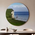 Solitary Heights – Muurcirkel - ø 100 cm +Ophangset, Huis en Inrichting, Verzenden, Nieuw, Print