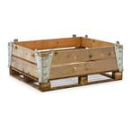 Gebruikte palletrand vaste constructie stapelbaar geschikt, Ophalen of Verzenden