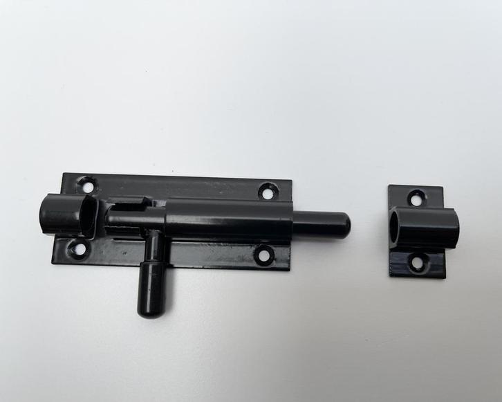 Deurgrendel voliere zwart - Voliere    - Zelfbouw, Dieren en Toebehoren, Vogels | Hokken en Kooien, Nieuw, Verzenden