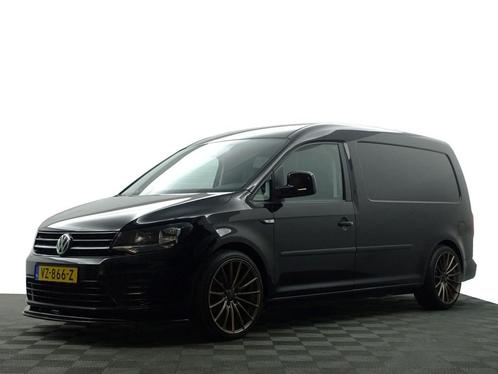 Volkswagen Caddy Maxi 2.0 TDI Euro 6 L2H1 BMT Highline-, Auto's, Bestelauto's, Dealer onderhouden, Lease, Zwart, Handgeschakeld